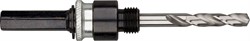 Gatzaaghouder sds+ quick lock ø14-30 + centreerboor
