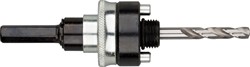 quick-lock adapter 9-zeskant 32-210+centreerboor lang