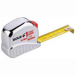Sola rolbandmaat tri-matic 5 mtr.
