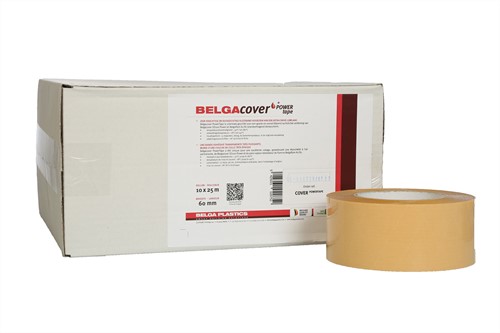 Belgacover power tape 60mm x 25meter